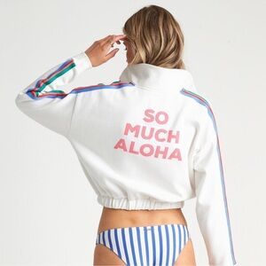 Billabong Finding Waves Crop Sweatshirt